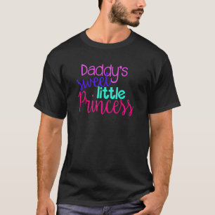 Daddy's Sweet Little Princess Cute Father Daughter T-Shirt