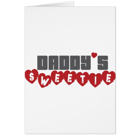 daddy's sweetie2 card
