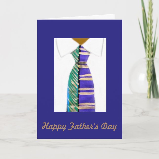 "Daddy's Tie" Card by Alicia L. McDaniel (Front)