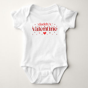 Daddy's Valentine Baby Bodysuit