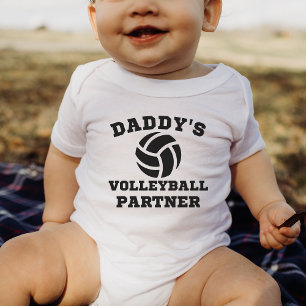Daddy's Volleyball Partner Baby gift Baby Bodysui Bodysuit