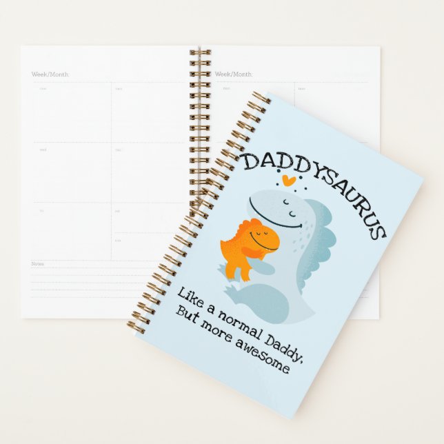 Daddysaurus Comme Un Papa Normal, Mais Plus Étonna (Devant avec enveloppe)