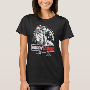 Daddysaurus Dinosaur Dad Dinosaur Family Father's T-Shirt