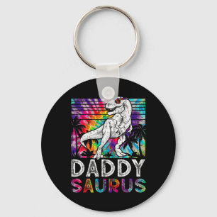 Daddysaurus Dinosaur Daddy Saurus Family Matching  Keychain