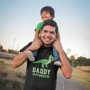 Daddysaurus Dinosaur T-Rex Dino Dad Father's Day T-Shirt