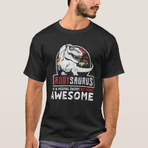 Daddysaurus Like A Normal Daddy But More Awesome R T-Shirt