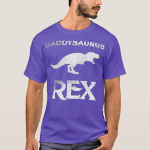 Daddysaurus Rex Daddy Dad Dinosaur Funny Gift T-Shirt