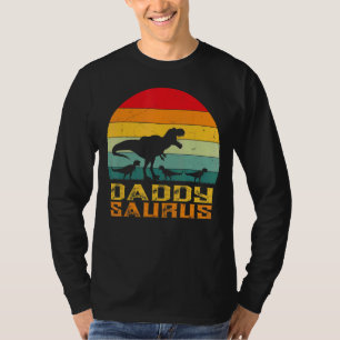 Daddysaurus Rex Daddy Dinosaur Father's Day 2022   T-Shirt