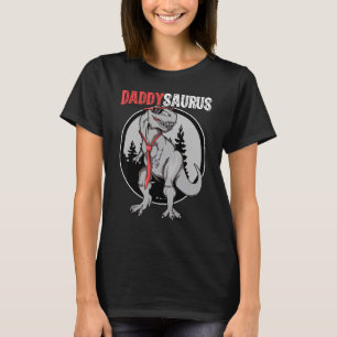Daddysaurus Rex Dinosaur Dad Saurus Family Matchi T-Shirt