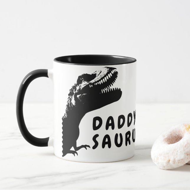 Daddysaurus Rex Mug (With Donut)