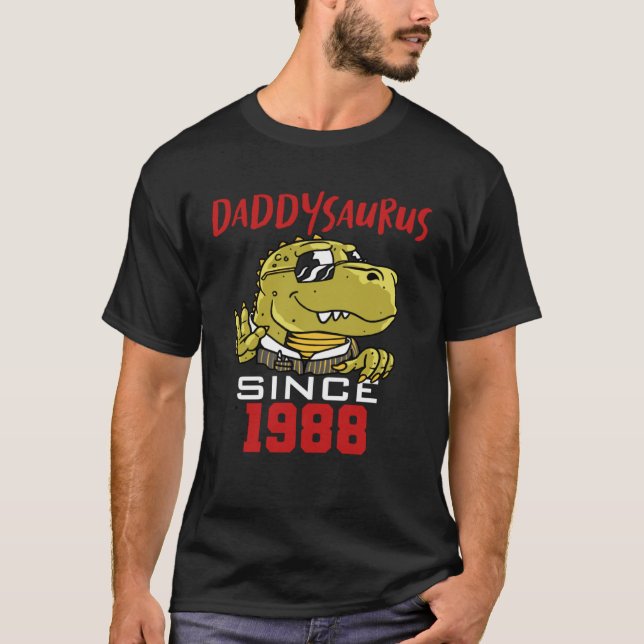 Daddysaurus since 1988 T-Shirt (Front)