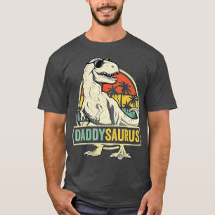 Daddysaurus T Rex Daddy Dinosaur Father's Day Gift T-Shirt