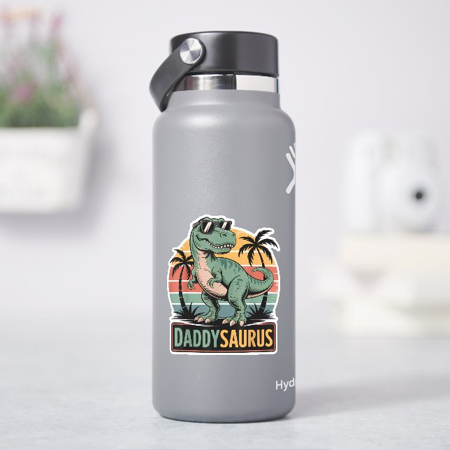 Daddysaurus T Rex Dinosaur Daddy Saurus  (HydroFlask)