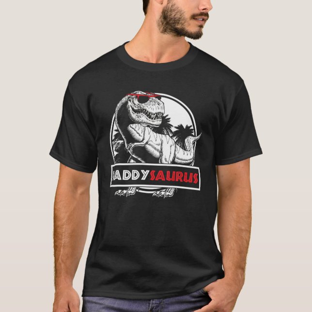 Daddysaurus T-shirt Fêtes des pères Cadeaux T rex  (Devant)