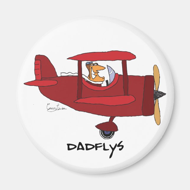 Dadflys Magnet (Front)