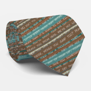 Dadisms - Dad Sayings Neck Tie