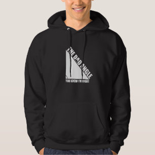 Dads Angle Love Math Fathers Day Geometry You Know Hoodie