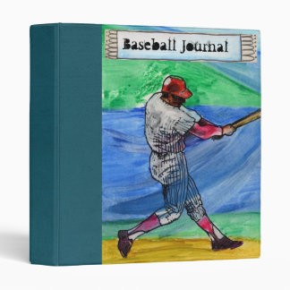 dads baseball journal binder