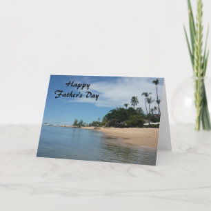 dad's beach card