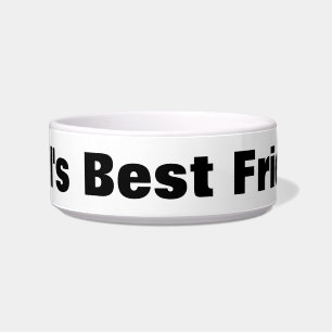 Dad's Best Friend Pet Bowl