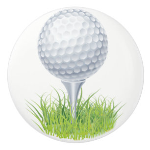 Dads Cave Room Ceramic Knob