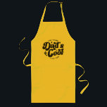 Dad's Cool Funny Dad (Matches Son's Cooler) Long Apron<br><div class="desc">Father and son bonding just got cooler with this " Dad's Cool" matches a "Son's Cooler" apron, the perfect way to show off your awesome connection. Perfect for Father's Day, birthdays, or any occasion, these tees are a must-have for any father-son team. Find a coordinating apron in my store! Click...</div>