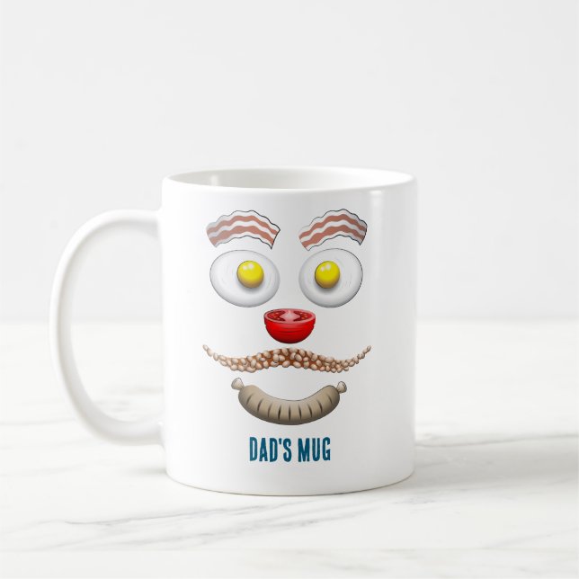 Dad's English Breakfast  Coffee Mug (Left)