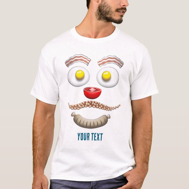 Dad's English Breakfast T-Shirt (Front)