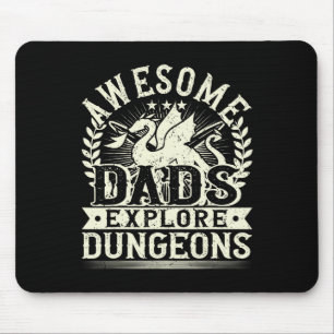 Dads Explore...dad Fathers Day Papa Daddy  Mouse Pad