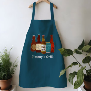Dad's Favourite Beer Personalized Apron