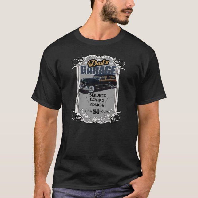 Dad's Garage Advice and Repairs T-Shirt (Front)