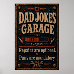 Dads Garage Poster