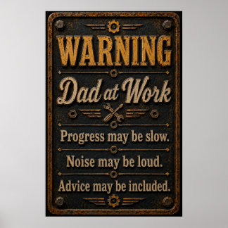 Dads Garage Poster