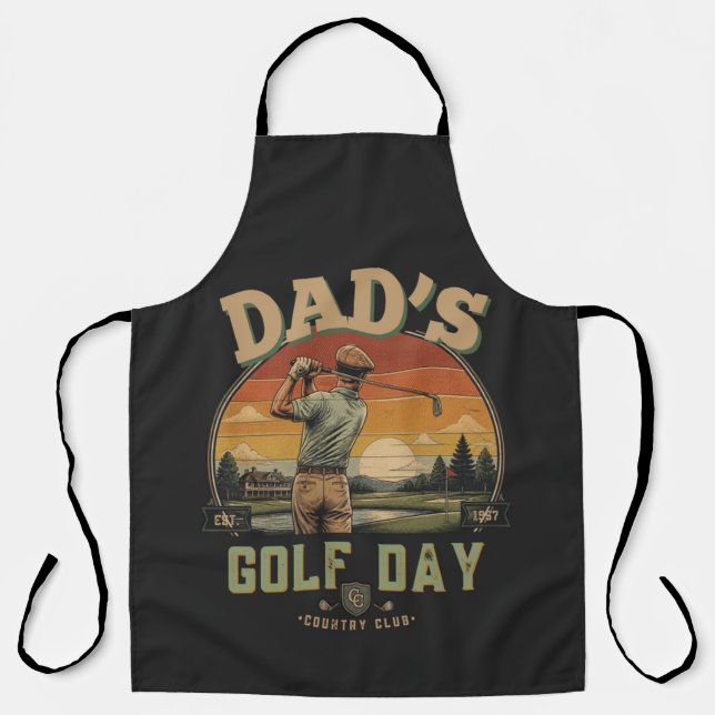 Dad's Golf Day Apron (Front)