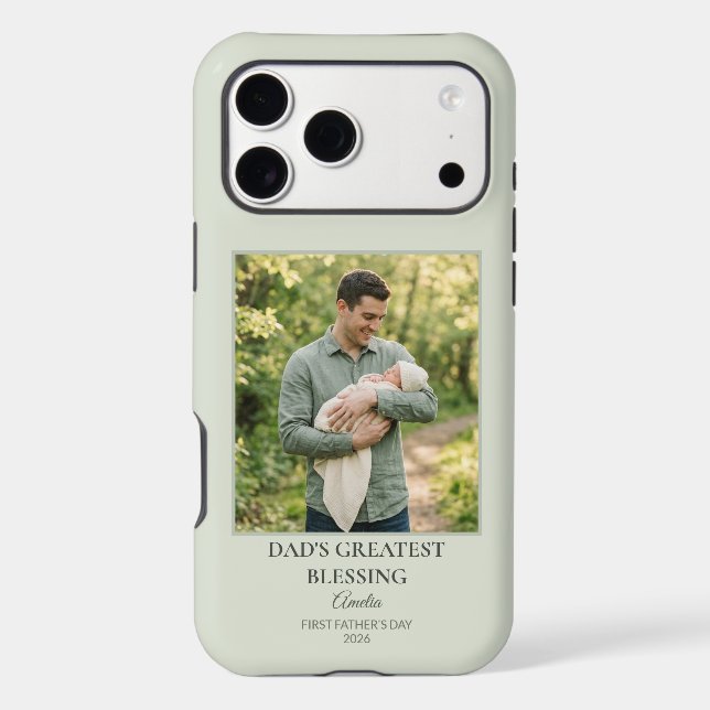 Dad's Greatest Blessing Gift for First-Time Dad (Back)