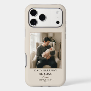 Dad's Greatest Blessing Personalized First Father'