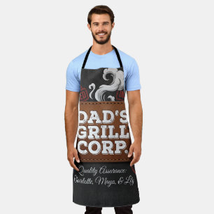 Dad's Grill Corp. Personalized  Apron
