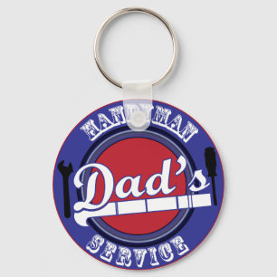 Dad's Handyman Service Keychain