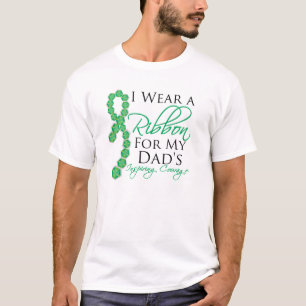 Dad's Inspiring Courage - Liver Cancer T-Shirt