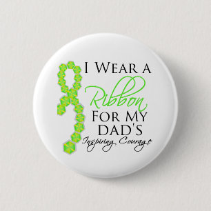 Dad's Inspiring Courage - Lymphoma 2 Inch Round Button