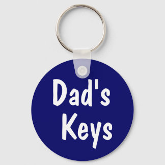 Dad's Keys Keychain