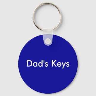 Dad's Keys Keychain