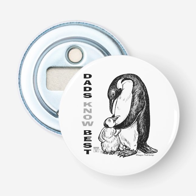 Dads Know Best Bottle Opener (Front)