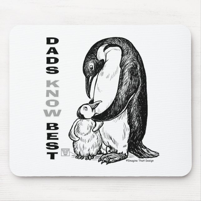 Dads Know Best Mouse Pad (Front)