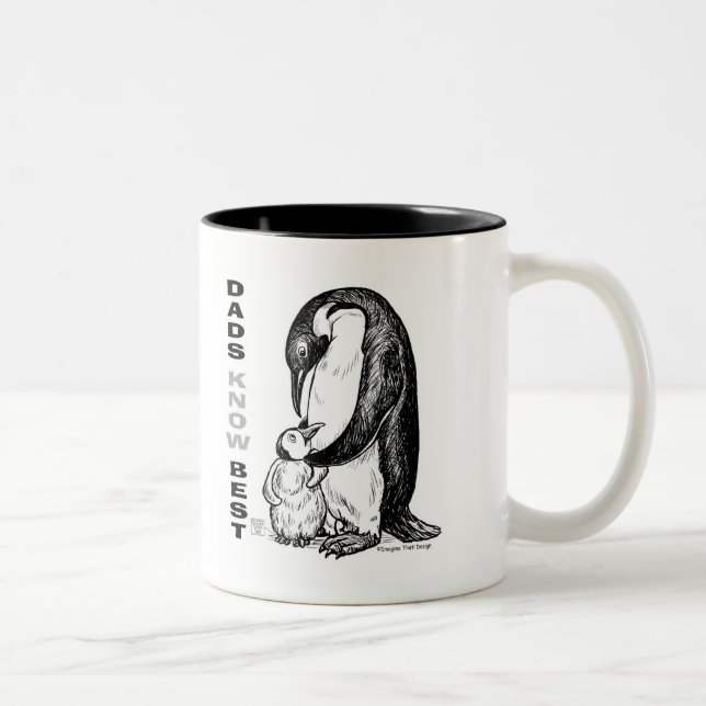 Dads Know Best Two-Tone Coffee Mug (Right)