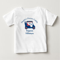 Dad's Little Dude Golf Cart Name Monogram 