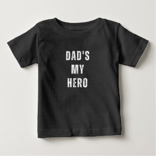 Dad's My Hero T-shirt for Toddlers