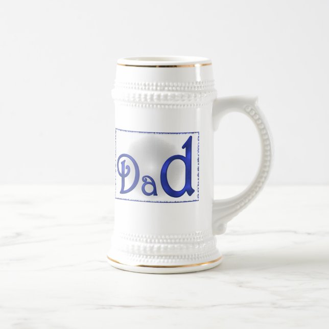 Dad's Name Beer Stein (Right)