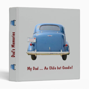 Dad's Retro Chevy Binder