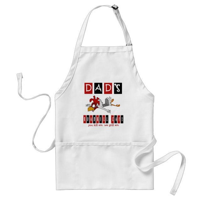 Dad's Roadkill Cafe Standard Apron (Front)